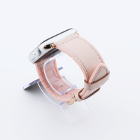 Bandmeister® Armband Kunstleder Silikon light pink für Apple Watch 38/40/41mm