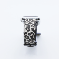 Bandmeister® Armband Kunstleder Silikon leopard für Apple Watch 38/40/41mm