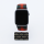 Bandmeister® Armband Stretchgewebe mit Schlaufe lumberjack black-red für Apple Watch 38/40/41mm