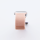 Bandmeister® Armband Stretchgewebe mit Schlaufe sand pink für Apple Watch 38/40/41mm