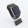 Bandmeister® Armband Stretchgewebe mit Schlaufe green für Apple Watch 38/40/41mm