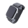 Bandmeister® Armband Stretchgewebe mit Schlaufe gray für Apple Watch 42/44/45mm