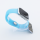 Bandmeister® Armband Silikon Partykotze eiskaltes babyblau nachleuchtend für Apple Watch 38/40/41mm S/M