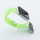 Bandmeister® Armband Silikon Partykotze leuchtpopelgrün nachleuchtend für Apple Watch 42/44/45mm S/M