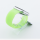 Bandmeister® Armband Silikon Partykotze leuchtpopelgrün nachleuchtend für Apple Watch 42/44/45mm S/M