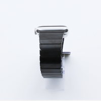 Bandmeister® Armband Edelstahl Petit Bache black für Apple Watch 42/44/45mm