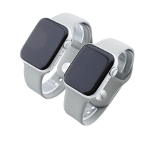 Bandmeister® Armband Silikon für Apple Watch fog...