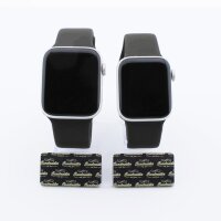 Bandmeister® Armband Silikon für Apple Watch dark S/M 42/44/45/49mm
