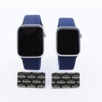 Bandmeister® Armband Silikon für Apple Watch midnight S/M 42/44/45/49mm
