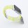 Bandmeister® Armband 3-Segment Kunstharz yellow für Apple Watch 42/44/45mm