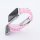 Bandmeister® Armband 3-Segment Kunstharz pink für Apple Watch 42/44/45mm