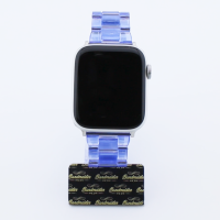 Bandmeister® Armband 3-Segment Kunstharz purple für Apple Watch 38/40/41mm