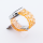 Bandmeister® Armband 3-Segment Kunstharz orange für Apple Watch 42/44/45mm