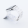 Bandmeister® Armband 3-Segment Kunstharz transparent für Apple Watch 42/44/45mm