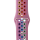Bandmeister® Armband Silikon Sport purple-rainbow für Apple Watch 42/44/45mm S/M