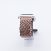 Bandmeister® Armband Milanaise Magnetverschluss mit Bandmeister-Logo für Apple Watch rose red 42/44/45/49mm