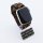 Bandmeister® Armband Stretchgewebe mit Schlaufe leopard für Apple Watch 38/40/41mm