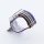 Bandmeister® Armband Stretchgewebe mit Schlaufe multicolor stripes one für Apple Watch 42/44/45mm