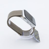Bandmeister® Armband Milanaise Magnetverschluss champagne gold für Apple Watch 42/44/45mm