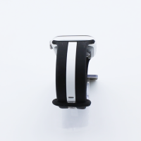 Bandmeister® Armband Silikon Rally Racer black-white für Apple Watch 42/44/45mm
