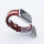 Bandmeister® Armband Silikon Rally Racer wine red für Apple Watch 38/40/41mm