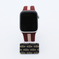 Bandmeister® Armband Silikon Rally Racer wine red für Apple Watch 42/44/45mm