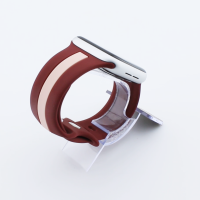 Bandmeister® Armband Silikon Rally Racer wine red für Apple Watch 42/44/45mm