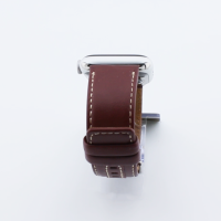 Bandmeister® Armband Echtleder York wine red für Apple Watch 38/40/41mm