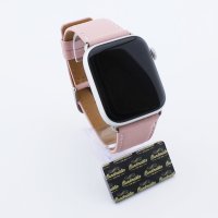 Bandmeister® Armband Echtleder York pink für Apple Watch 38/40/41mm