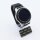 Bandmeister® Armband Milanaise Magnetverschluss mit Bandmeister-Logo black für Federsteg Uhr 20mm