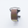 Bandmeister® Armband Milanaise Magnetverschluss mit Bandmeister-Logo psychedelic schmieröl für Federsteg Uhr 20mm