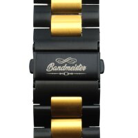 Bandmeister® Armband 3-Segment Edelstahl Business mit...