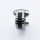 Bandmeister® Armband 3-Segment Edelstahl Business mit Bandmeister-Logo silver-black für Federsteg Uhr 20mm