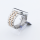 Bandmeister® Armband 7-Segment Edelstahl Enterprise silver-rose gold für Apple Watch 42/44/45mm