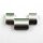 Bandmeister® Einzelglied silver für Original Bandmeister® 3-Segment Edelstahl-Gliederband für Apple Watch 42/44/45mm