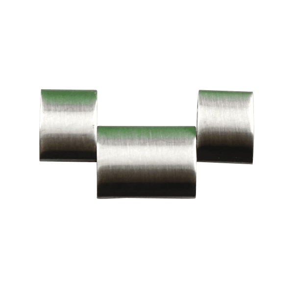 Bandmeister® Einzelglied silver für Original Bandmeister® 3-Segment Edelstahl-Gliederband für Federsteg Uhr