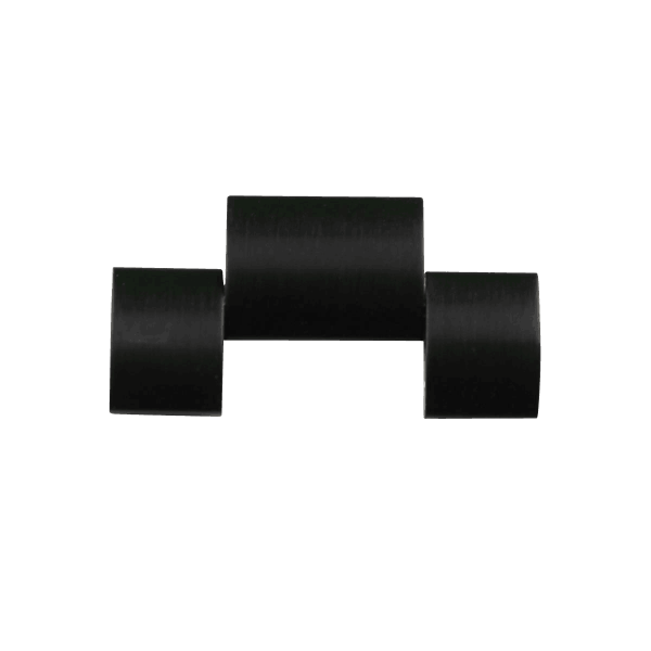 Bandmeister® Einzelglied black für Original Bandmeister® 3-Segment Edelstahl-Gliederband für Federsteg Uhr