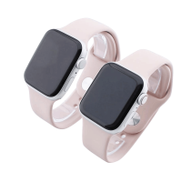 Bandmeister® Armband Silikon für Apple Watch silt M/L 38/40/41mm
