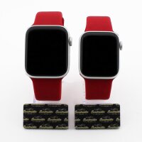Bandmeister® Armband Silikon für Apple Watch rose S/M 42/44/45/49mm