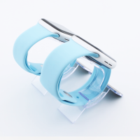 Bandmeister® Armband Silikon für Apple Watch turquoise S/M 42/44/45/49mm