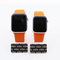 Bandmeister® Armband Silikon für Apple Watch orange M/L 38/40/41mm