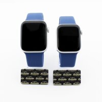 Bandmeister® Armband Silikon für Apple Watch navy M/L 42/44/45/49mm