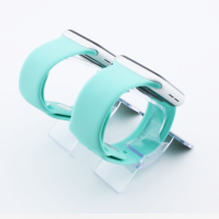 Bandmeister® Armband Silikon für Apple Watch fresh mint M/L 38/40/41mm