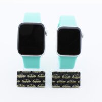 Bandmeister® Armband Silikon für Apple Watch fresh mint M/L 42/44/45/49mm