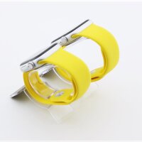 Bandmeister® Armband Silikon für Apple Watch yellow M/L 38/40/41mm