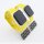 Bandmeister® Armband Silikon für Apple Watch yellow S/M 42/44/45/49mm