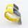 Bandmeister® Armband Silikon für Apple Watch yellow S/M 42/44/45/49mm