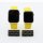 Bandmeister® Armband Silikon für Apple Watch yellow M/L 42/44/45/49mm