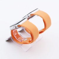 Bandmeister® Armband Silikon für Apple Watch papaya orange M/L 38/40/41mm