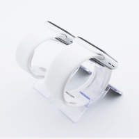 Bandmeister® Armband Silikon für Apple Watch white M/L 42/44/45/49mm